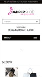 Mobile Screenshot of dappershoe.nl